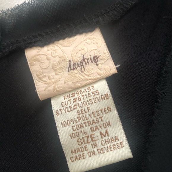 Daytrip Tank Top Black and Pink M - Picture 5 of 8